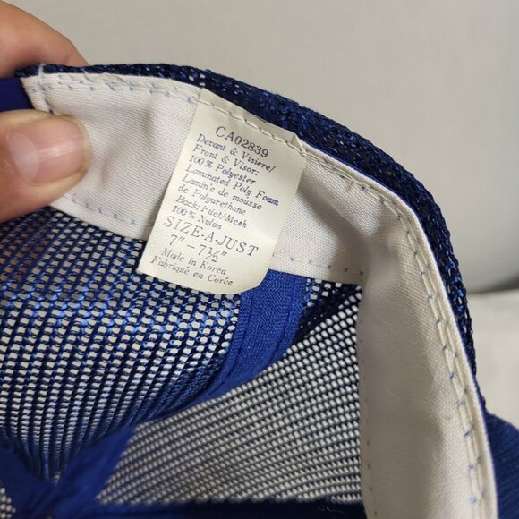 HEWLETT PACKARD HP computer Hat Snapback Baseball Vintage 80s Cap Retro Trucker - Picture 10 of 10